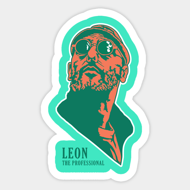 Leon Sticker by Guissepi